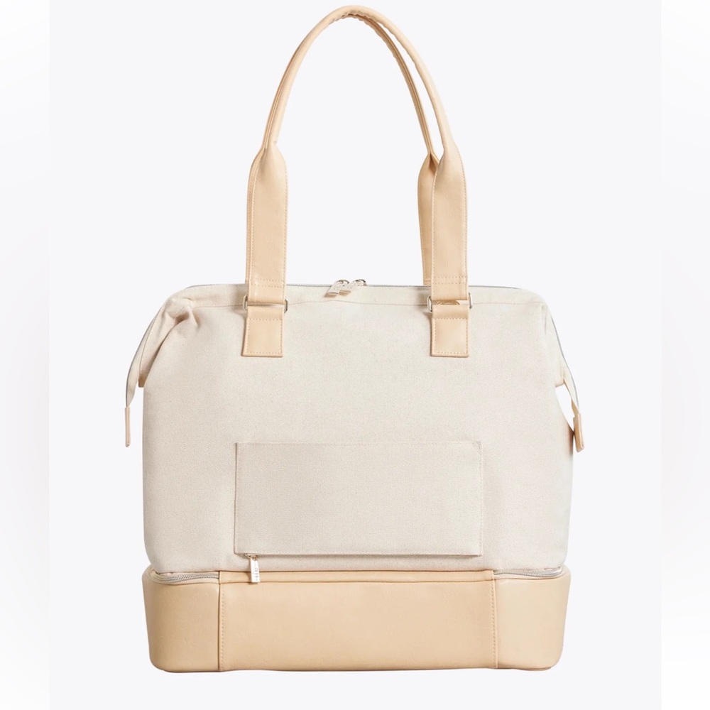 BNWT BÉIS Beige and Cream The Weekender - Picture 4 of 9